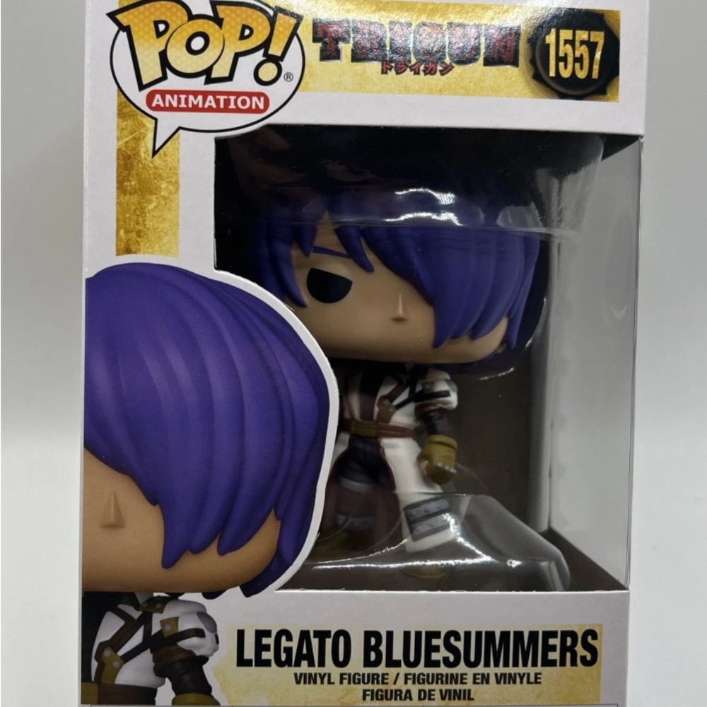 FUNKO POP LEGATO BLUESUMMERS #1557 FIGURE TRIGUN